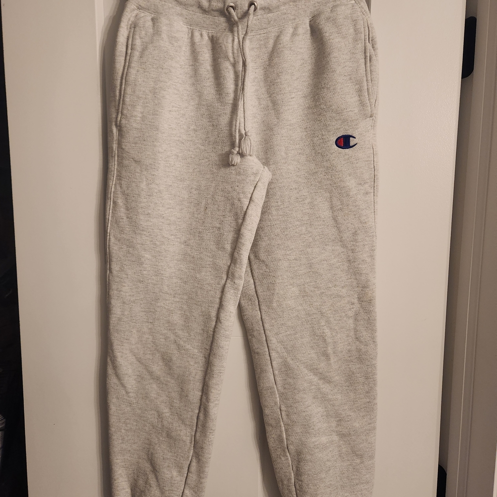 Champion Reverse Weave Gray Jogger Sweatpants